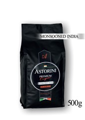 ASTORINI PREMIUM Monsooned India zrnková káva 500g